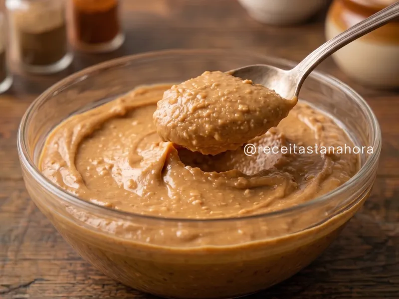 creme de amendoim como recheio para bolo