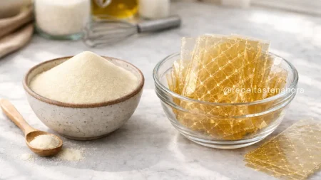 Gelatina em pó ou gelatina em folha: Qual a diferença e como usar