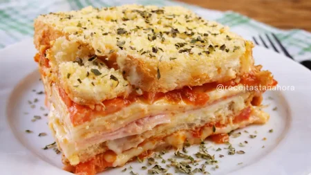 Sanduíche de forno: Receita com pão de forma e recheio caprichado