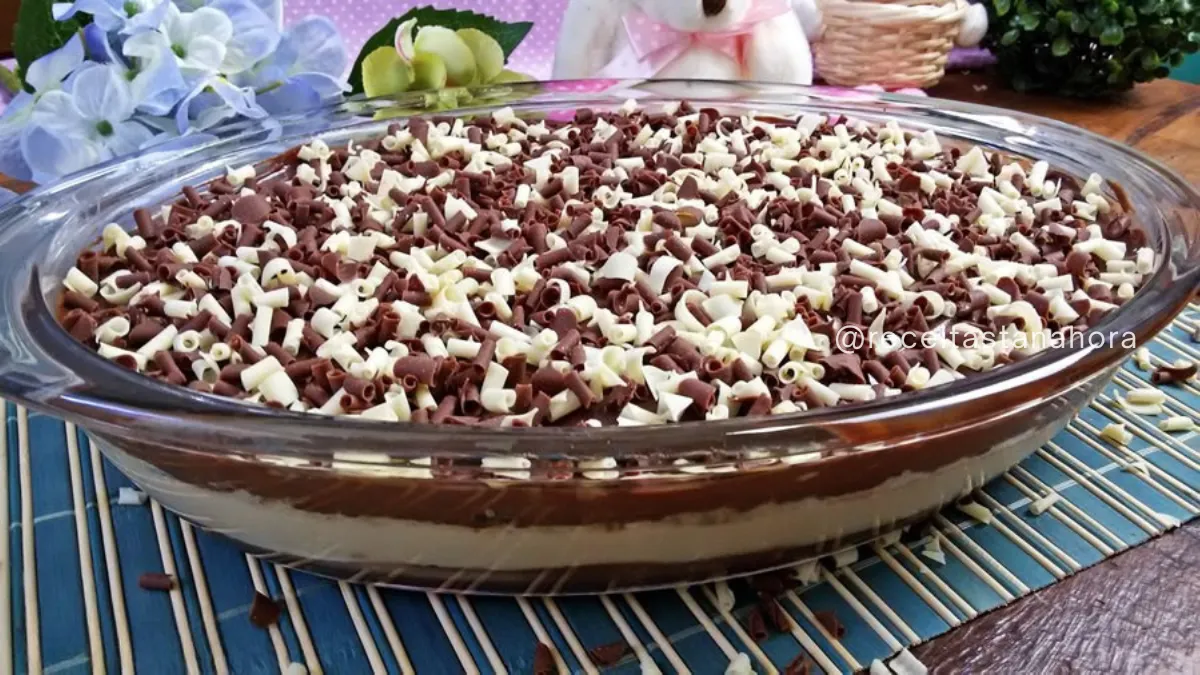 ovo de páscoa de travessa cremoso sobremesa para páscoa