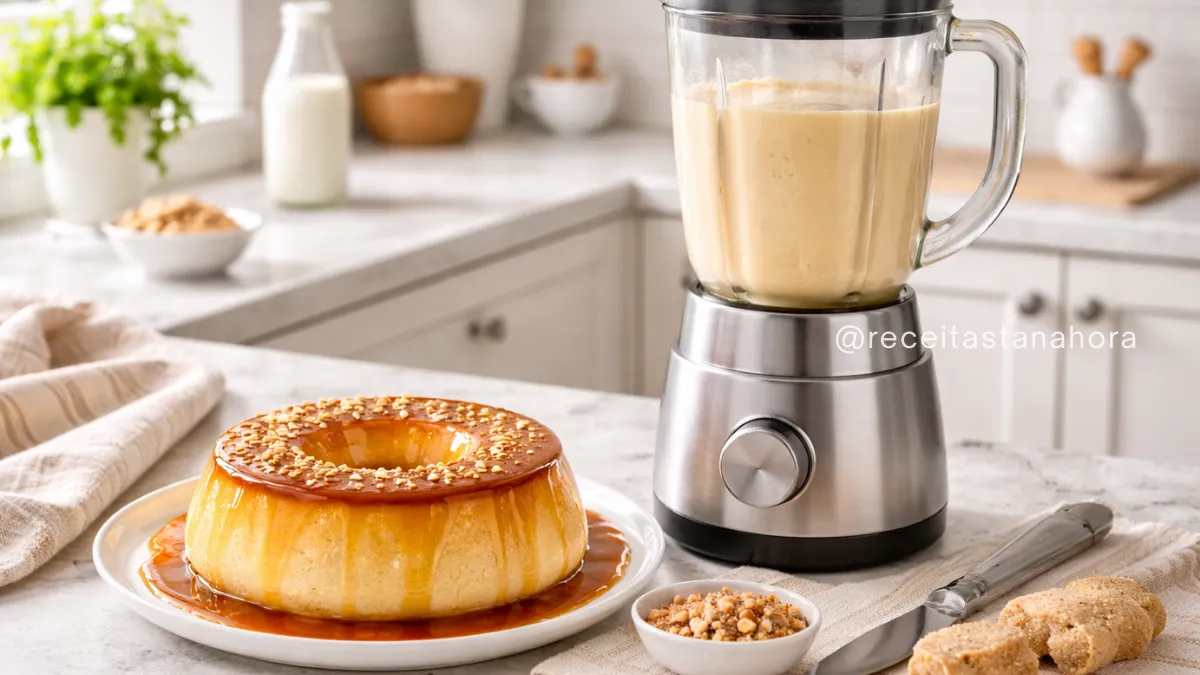 sobremesas de liquidificador fáceis e variadas prontas para servir