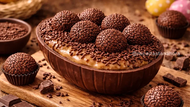 ovos de páscoa caseiros decorados e recheados