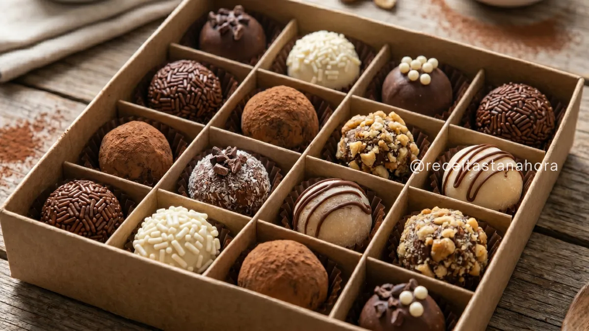 doces caseiros para vender e lucrar como brigadeiro brownie bolo no pote e trufas