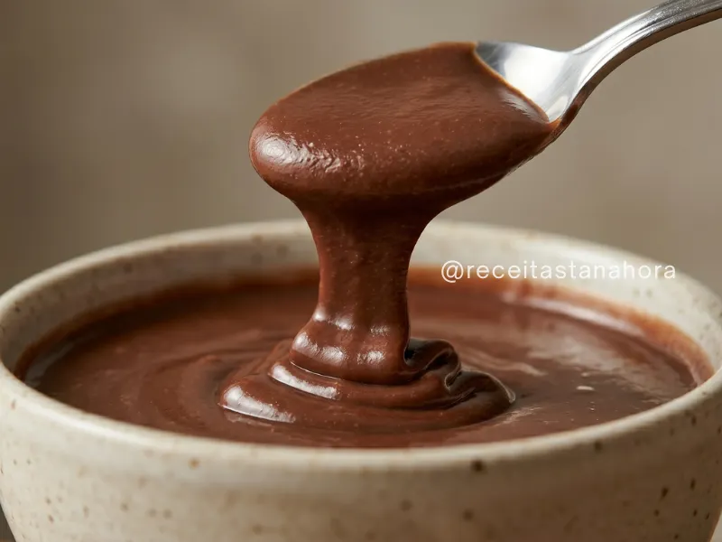 calda de brigadeiro mole cremosa