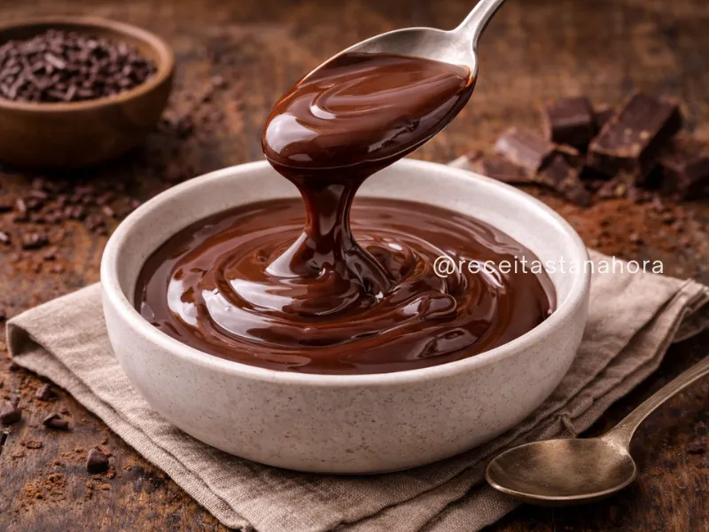 calda de brigadeiro mole cremosa