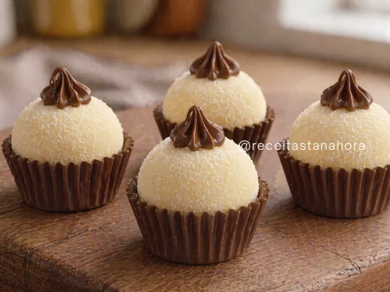 brigadeiro gourmet de leite ninho com nutella para vender com cobertura cremosa