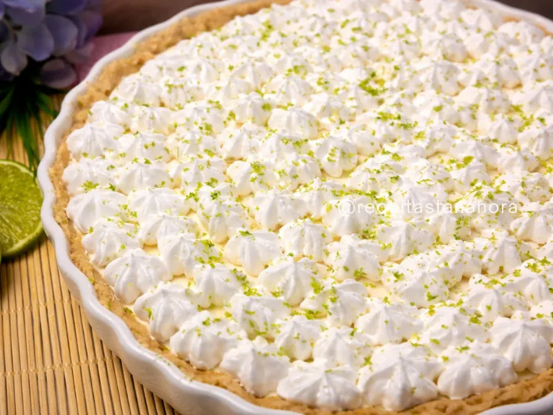 torta de limao cremosa com merengue