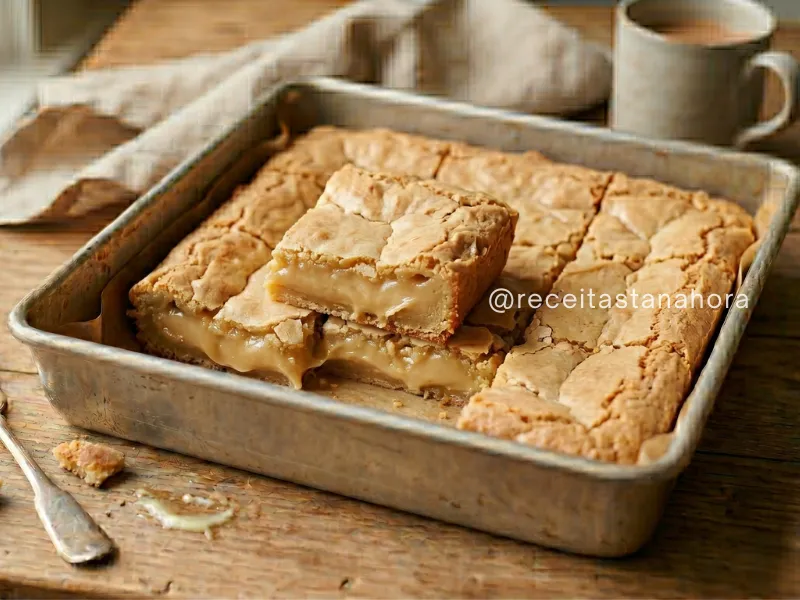 brownie de chocolate branco macio
