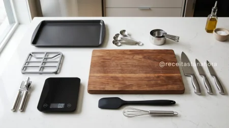 Lista de utensílios de cozinha essenciais: 10 itens que não podem faltar