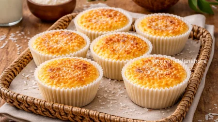 Queijadinha fácil de liquidificador: Receita tradicional cremosa