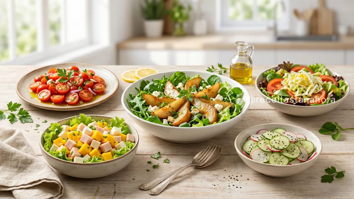 saladas refrescantes para o verão com receitas leves e saudáveis